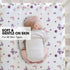 2pk Little Grape Land Crib Sheets for Boys and Girls, Baby Crib Fitted Sheet for Standard Size Crib and Toddler
