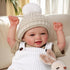 17 Inch 3+ BABESIDE Lifelike Reborn Baby Dolls Dara - Realistic-Newborn Baby Doll Girl Handmade Real Life Baby Dolls