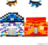 Play Platoon 1100 Piece Building Bricks Play Set, 10 Classic Colors with Wheels, Tires, Axles, Windows & Door Pieces