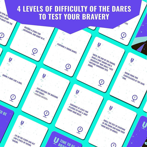 LOOPY Drinking Game, Brave Or Drunk - Dares, Tasks and Tons of Fun for Adults Night Party