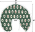 Red and Green Christmas Baby Nursing Pillow Covers for Boy Girl Santa Bear Trees Candy Bows Stripes Nursery Pillowcase