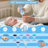 4-in-1 Trimmer Set Baby Nail File Electric, Battery Powered Baby Nail Electric with Storage Case & Night Light