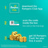 Pampers Baby Dry Diapers, Size 1, 204 Count, Absorbent Disposable Diapers