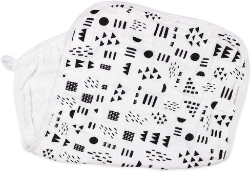 Multipack, HonestBaby Baby Organic Cotton Multi-layer Burp Cloths Pattern Play, One Size US