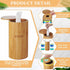 Willinglong Countertop Refillable Wet Wipes Dispenser Disinfecting Wipe Container with Magnetic Lid Stylish Decorative