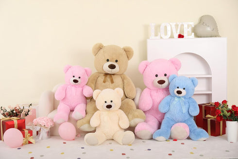 36 Inch Big Teddy Bear, Cute Giant Stuffed Animal Plush Bear for Kids and Girlfriend, Blue