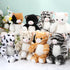 Libima 8 Pcs Cat Stuffed Animals - 8 Inch Plush Kittens for Theme Party Favors, Birthday Gifts & Cute Pet Toys