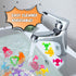 Qurylio 33 3 4 5 6 Suction Bath Toys for Kids, Pcs Silicone Bathtub Suction Cup Toys, Travel Sensory Window Building
