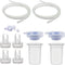 Maymom Pump Parts Compatible with Ameda Purely Yours Pumps, Includes Top Cap, Silicone Membrane, Duckbill