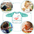 Accmor Waterproof Long Sleeve Bibs for Toddlers - Ideal for Feeding