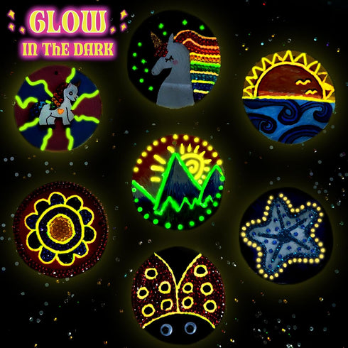 5-12-Craft 5, 6, 7, 8, 9, 10, 11 12 klmars Kids Wooden Painting Kit-Glow in The Dark-Arts & Crafts Gifts for Boys Girls