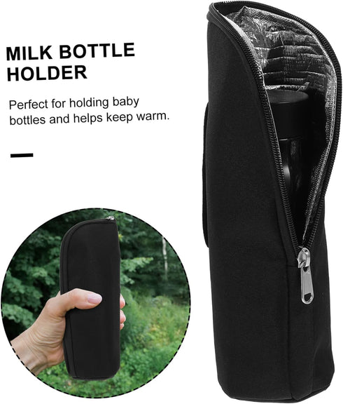 Insulated Breast Milk Storage Bag with Thermal Bottle Warmer