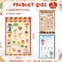 SHIQIKEJIPTY 4X6 3-5(3,Colored) Kids Pretend Play Notepads In Pretend Play Notebooks Playtime Notepads Variety Role