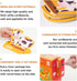 TOI Leveled Puzzles for Kids Aged 2 and Up, Toddler Puzzle, Large Pieces Educational Game