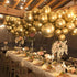 Gold Metallic Balloons 100pcs 12 Inch Helium Balloons for Birthday, Graduation, Baby Shower, Wedding Party Decorations