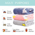 TILLYOU Toddler Blanket for Boys Girls, Flannel Fuzzy Baby Blanket, 40x50 Inches, Pink Cloud