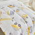 4 Set Set Set Bulldozer Pieces Toddler Bedding for Boys Toddler Bed Cute Toddler Bed in a Bag with Sheet and Pillow