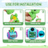 1-3, 3 2-4, 1-3 4 5 6 7 Dinosaur Robot Car Toy with Lights & Music, Toddler Toys Dinosaur Universal Cars, Toys for Year