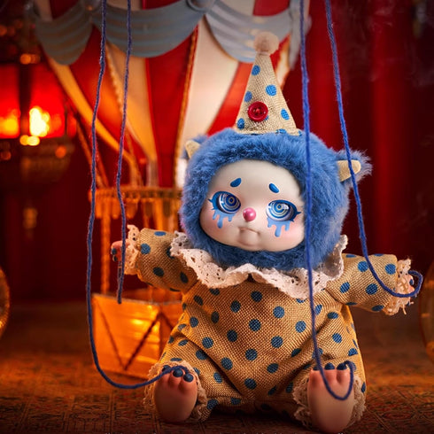 (1PC) CALEMBOU Plush Doll Blind Box Figures, Timeshare Cino Dream Tour Circus Series Stuffed Mystery Box Toy, Kawaii