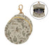 Lxqimora Western Cowboy Boots Beige Print Pacifier Case for Travel Clip-On Pacifier Holder Baby Pacifier Pod