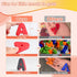 Magnetic Alphabet Puzzle for Toddlers - Foam Letters, Fridge Magnets for Preschool ABC Learning Toys, Random Color