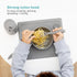 ezpz Happy Utensils - 24 Months+ (Coral) - BPA Free Fork, Spoon, Knife for Toddlers and Preschoolers