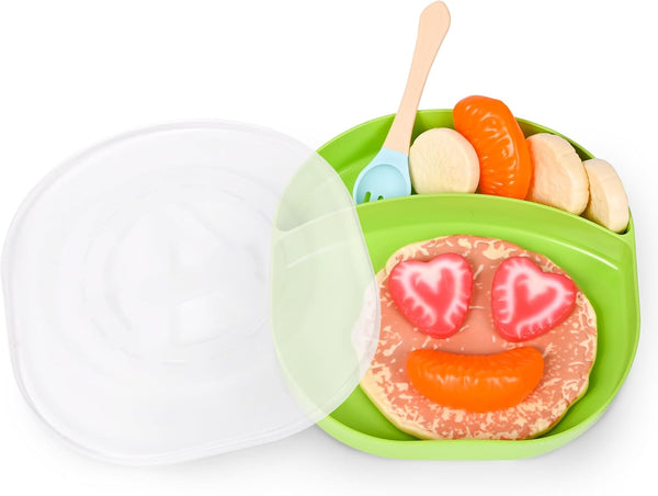 Play Kitchen Accessories for Toddlers 1-3, 11 Piece Play Food Set with