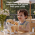 eJog Pup 1 2 3 Electronic Plush Puppy Dog Toy, Jumping Barking Robot Dog, Cute Talking Stuffed Animal, Christmas