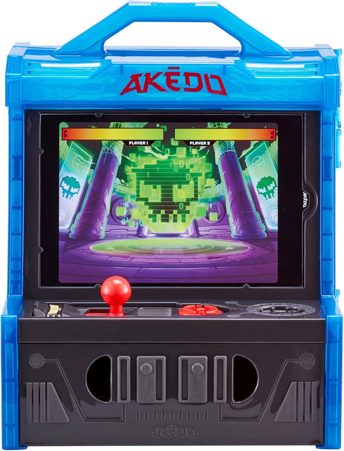 Akedo Ultimate Arcade Warriors Collector Case Mini Battling Action Figures - Multicolor for Ages 6+