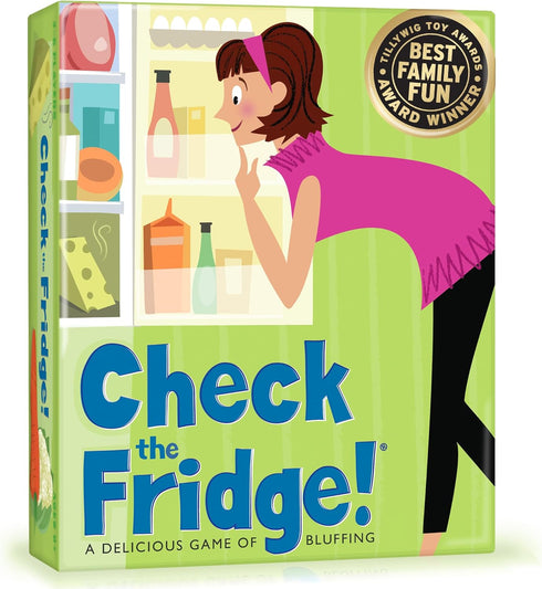 Melon Rind Check The Fridge Math Game for Kids, Educational Fun Card Game for 3-6 Players, Ages 8+