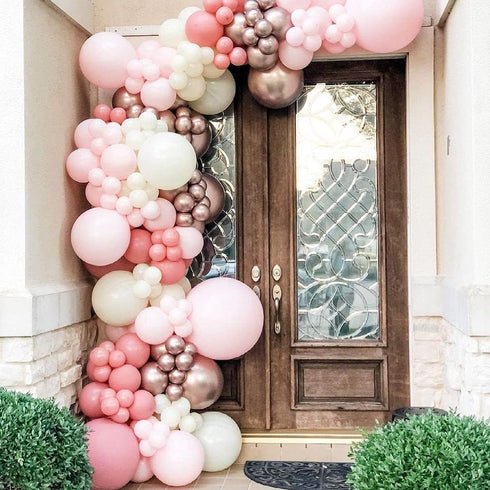 Pink Balloons 12 Inch, 50 Pcs for Baby Shower, Happy Birthday, Gender Reveal, Wedding Party Decoration