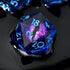 YEMEKO Dargon's Eye D20 Dice, Single Dragon Eye DND Dice with Resin Sharp Edge, 22Mm Handmade Polyhedral