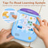106 20 2-6 JoyCat Bilingual Kids Learning Tablet, Pages Spanish & English Talking Cards with Interactive Games