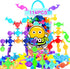 114pcs Suction Cup Bath Toys for Kids, Travel Essentials for Toddlers, Classroom