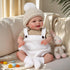 17 Inch 3+ BABESIDE Lifelike Reborn Baby Dolls Dara - Realistic-Newborn Baby Doll Girl Handmade Real Life Baby Dolls