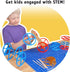 Mousetrap 20 20 10 Large Plastic Toy Project Wheels and Axles, for Car and Rubber Band Car Projects, Wheels, Rubber