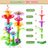 Garbo Star 3 4 5 3-5 Flower Garden Building Toys for Girls, Educational Activity Preschool Birthday Gifts for Year Old