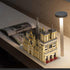 Set, 2908 GOTIMON Micro Mini Notre Dame Cathedral Building Block Famous Architecture, Pieces, Gifts for Kids and Adults