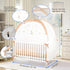 Pack Crib Tent to Keep Baby from Climbing Out, Wonderful Stars Breathable Pop-up Mosquito Net, Protable Baby Tent