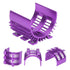 RC Heat Sink for Motor, Remote Control Car Engine Cooler, Fits Wltoys 144001 1/14 RC Car Upgrade Parts (Lila)