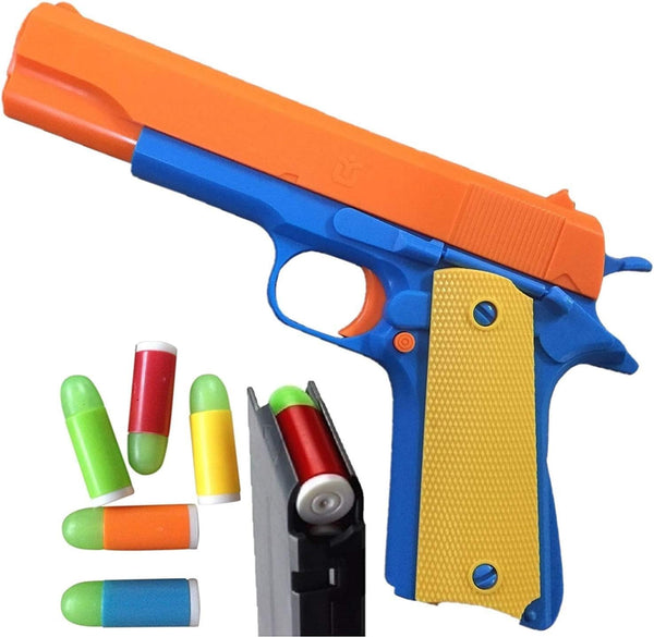 Toy Gun - Soft Dart Blaster with 20 Soft Darts and 2