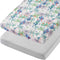 TILLYOU Mini Crib Sheets Fitted 2 Pack, Pack and Play Sheets for