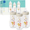 MAM 9oz Premium Glass Wide Neck Baby Bottle with Medium Flow Breastfeeding-Like