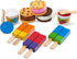 Frozen Set (24 3+ Melissa & Doug Wooden Treats Ice Cream Play pcs) - Play Food and Accessories Food Toys for Toddlers