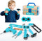 Kids Tool Set Pretend Play Toddler Tool Set with Tool Box, Toy