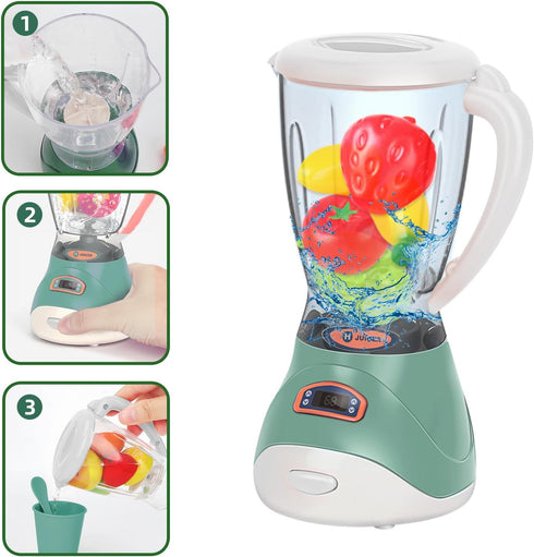 Kitchen Appliances Toys - Toy Kitchen Set with Blender, Coffee Maker, Mixer, and Toaster for Kids Ages 3+