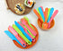Kids Cutlery Set - Jawbush 9 Pcs Plastic Toddler Utensils Forks and Spoons with Knives for School Lunch Box Camping or Travel, Reusable Kids Silverware Set with Bright Colors, Dishwasher Safe by jawbush