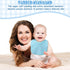 4 Pcs Baby Bibs Feeding Bib for Drooling and Teething, Comfy Neck Baby Bib with Padded Collar