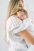Copper Pearl Premium Baby Burp Cloths, 3-Pack Large Cotton, Extra Soft Spit Up Rags, Olive Set