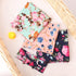 3 Sets DRESHOW BQUBO Newborn Floral Receiving Blankets Newborn Baby Swaddling with Bow Headbands Sleepsack Toddler Warm